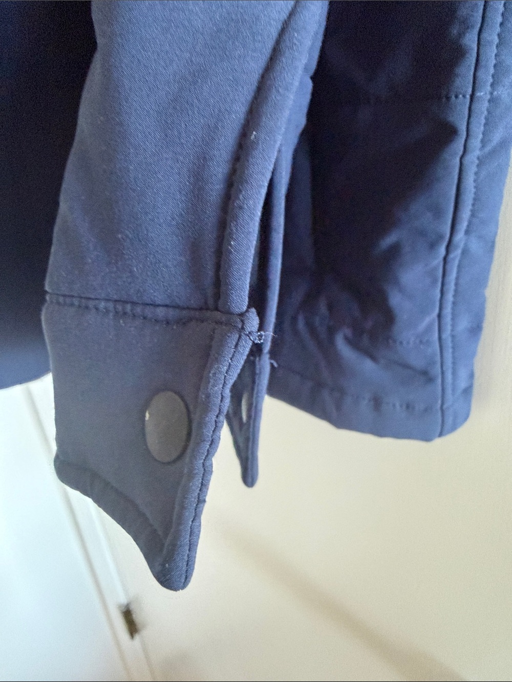 J.Crew Mens Eco Nordic Shirt Jacket Primaloft Navy Blue Puffer Workshirt Large - Picture 6 of 8